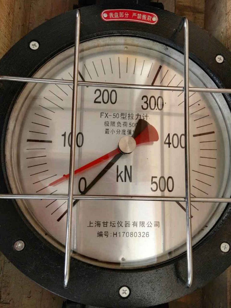 100t机械式拉力表​-非标指针测力计定制(稳定.安全可靠)​