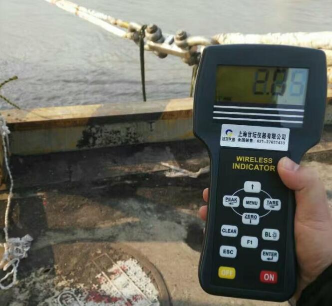 船只载重试验用300T拉力测力计 120%过载保护